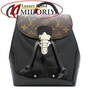 Louis Vuitton Hot Springs Vernis Patent Leather Monogram Canvas Backpack